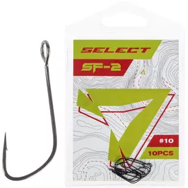 Крючок Select SF-2 Sport Finesse #10 (10 шт/уп), Номер крючка, №: 10, фото 
