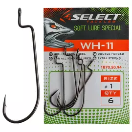 Крючок Select WH-11 #4/0 (4 шт/уп), Номер крючка, №: 4/0, фото 