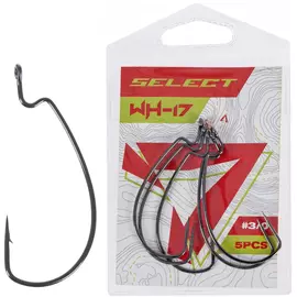 Крючок Select WH-17 #3/0 (5 шт/уп), Номер крючка, №: 3/0, фото 