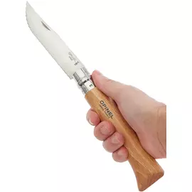 Ніж Opinel №12 VRI, серейтор к:natural, фото 
