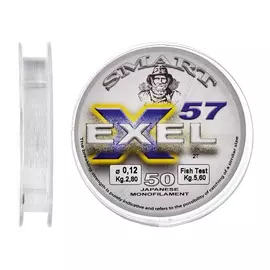 Волосінь Smart Exel 57 50m 0.20mm 5.2kg, Диаметр: 0.20mm, Размотка: 50m, фото 