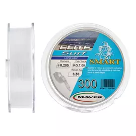 Волосінь Smart Elite Surf 300m 0.205mm 3.5kg, Диаметр: 0.21mm, Размотка: 300m, фото 