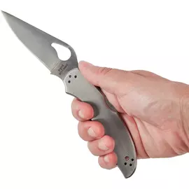 Ніж Spyderco Byrd Harrier 2, 8Cr13MoV, SS к:grey, фото 