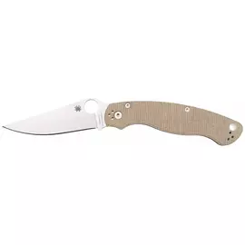Ніж Spyderco Military 2, Micarta к:brown, фото 