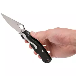 Ніж Spyderco Para Military 2 Left Handed, CPM S45VN, G10 к:black, фото 