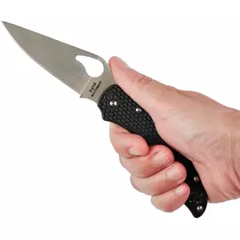 Ніж Spyderco Byrd Harrier 2, 8Cr13MoV, FRN к:black, фото 