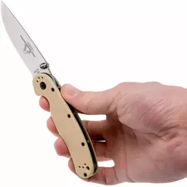Ніж Ontario Knife RAT II Linerlock D2 к:desert tan, фото 