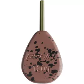 Грузило Brain In-Line Flat 120г, 2шт, коричневе, Колір: коричневий, Вага: 120г, фото 