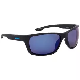 Окуляри Shimano Antares Matte Black + Blue Mirror, фото 