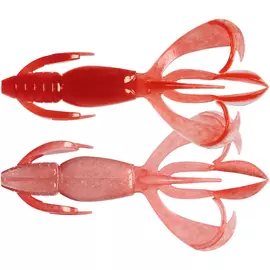 Силікон Keitech Crazy Flapper 2.8" EA#24 Crab Stick (8 шт / уп), Довжина силікону: 2.8" (7.1 см), Колір силікону: EA#24 Crab Stick, фото 