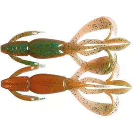 Силікон Keitech Crazy Flapper 2" PAL#11 Rotten Carrot (8 шт/уп), Довжина силікону: 2" (5.1 см), Колір силікону: PAL#11 Rotten Carrot, фото 
