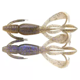 Силікон Keitech Crazy Flapper 2.4" #462T Electric Smoke Craw (10 шт / уп) к:electric smoke craw, Довжина силікону: 2.4" (6.1 см), Колір силікону: #462T Electric Smoke Craw, фото 