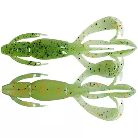 Силікон Keitech Crazy Flapper 2" EA#05 Hot Fire Tiger (8 шт/уп), Довжина силікону: 2" (5.1 см), Колір силікону: EA#05 Hot Fire Tiger, фото 
