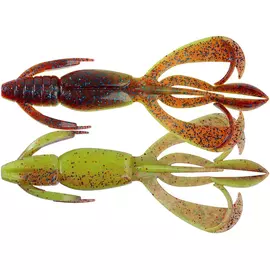 Силікон Keitech Crazy Flapper 2" EA#15 grape chart red flk (8 шт/уп), Довжина силікону: 2" (5.1 см), Колір силікону: ea#15 grape chart red flk, фото 