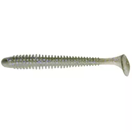 Силікон Keitech Swing Impact Fat 4.3" #440 Electric Shad (6 шт / уп) к:electric shad, Довжина силікону: 4.3" (10.9 см), Колір силікону: #440 Electric Shad, фото 