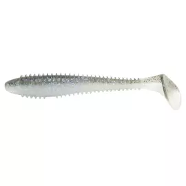 Силікон Keitech Swing Impact Fat 4.8" #440 Electric Shad (5 шт / уп) к:electric shad, Довжина силікону: 4.8" (12.2 см), Колір силікону: #440 Electric Shad, фото 