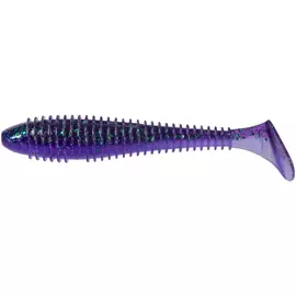 Силікон Keitech Swing Impact Fat 4.3" #408 Electric June Bug (6 шт / уп), Довжина силікону: 4.3" (10.9 см), Колір силікону: #408 Electric June Bug, фото 