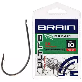 Гачок Brain Ultra Bream #10 (20шт/уп), Номер гачка, №: 10, фото 