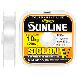 Жилка Sunline Siglon V 100м #5/0.37мм 10кг, Діаметр: 0.37, Розмотування: 100m, фото 