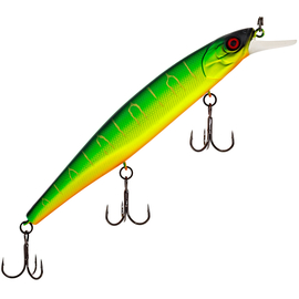 Воблер Jackall MagSquad 115SP 115mm 16.0g Mat Tiger, Розмір/Вага: 115мм/16г, Колір воблера: Mat Tiger, фото 