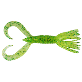 Силікон Keitech Little Spider 2" (8 шт/упак), колір:424 lime chartreuse, Довжина силікону: 2" (5.1 см), Колір силікону: 424 Lime Chartreuse, фото 