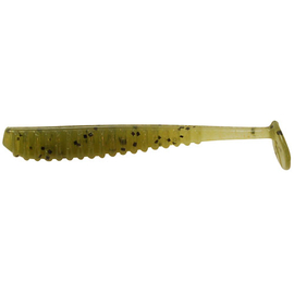 Силікон Reins Aji Ringer Shad 1.5" 001 Watermelon Seed (15 шт/уп.), Довжина силікону: 1.5" (4 см), Колір силікону: 001 Watermelon Seed, фото 