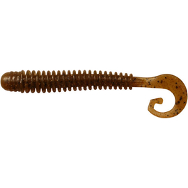 Силікон Reins G-Tail Saturn Micro 2" 002 Green Pumpkin (20шт/уп), Довжина силікону: 2.0" (5,08 см), Колір силікону: 002 green pumpkin, фото 