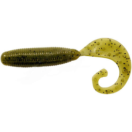 Силікон Reins Fat G-Tail Grub 2" 001 Watermelon Seed (20шт/уп), Довжина силікону: 2.0" (5,08 см), Колір силікону: 001 Watermelon Seed, фото 