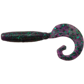 Силікон Reins Fat G-Tail Grub 3" 012 Junebug (12шт/уп), Довжина силікону: 3.0" (7,62 см), Колір силікону: 012 Junebug, фото 