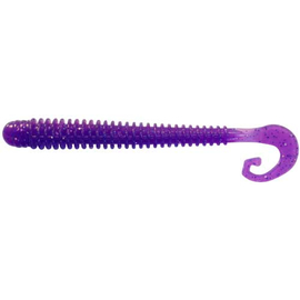 Силікон Reins G-Tail Saturn Micro 2" 567 Lilac Silver&Blue Flake (20шт/уп), Довжина силікону: 2.0" (5,08 см), Колір силікону: 567 Lilac Silver&Blue Flake, фото 