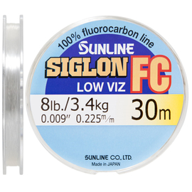 Флюорокарбон Sunline Siglon FC 30m 0.225mm 3.4kg повідцевий, Діаметр: 0.225, фото 