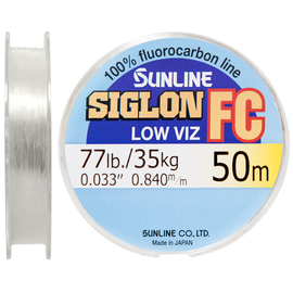 Флюорокарбон Sunline Siglon FC 50m 0.84mm 35.0kg повідцевий, Діаметр: 0.840, фото 