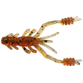 Силікон Reins Ring Shrimp 2" 568 Fire Sugar (12шт/уп), Довжина силікону: 2.0" (5,08 см), Колір силікону: 568 Fire Sugar, фото 