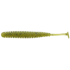 Силикон Reins AJI ADDER SHAD 3'' 001 Watermelon seed 8 шт, Длина силикона: 3.0" (7,62 см), Расцветка силикона: 001 Watermelon Seed, фото 