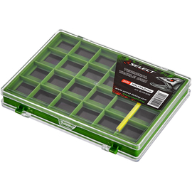 Коробка Select Terminal Tackle Box SLHS-036 14.5х11х2.2cm, Розмір коробки: 14.5х11х2.2 см, Модель: SLHS-007, фото 