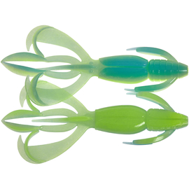Силикон Keitech Crazy Flapper 2.8" (8 шт/уп) ц:pal#03 ice chartreuse, Длина силикона: 2.8" (7.1 см), Расцветка силикона: PAL#03 Ice Chartreuse, фото 