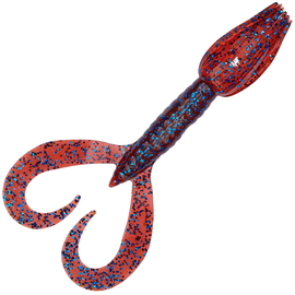 Силікон Keitech Little Spider 3" (8 шт/уп), колір:ea#03 grape, Довжина силікону: 3" (7.6 см), Колір силікону: EA#03 Grape, фото 