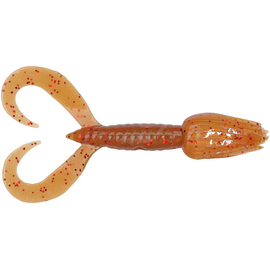 Силікон Keitech Little Spider 2" (8 шт/уп), колір:pal#07 motoroil red flake, Довжина силікону: 2" (5.1 см), Колір силікону: pal#07 motoroil red flake, фото 