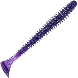 Силікон Keitech Swing Impact 2.5" (10 шт/упак), колір:ea#04 violet, Довжина силікону: 2.5" (6.3 см), Колір силікону: EA#04 Violet, фото 