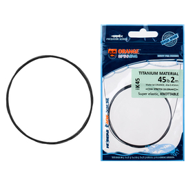 Повідковий матеріал Ukrspin Orange Spinning титан 2м 26кг(55lb)/0.50мм, фото 