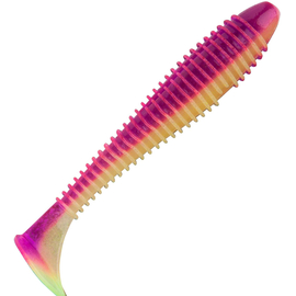 Силікон Keitech Swing Impact FAT 3.3" (7 шт/упак), колір:pal#12 grape shad, Довжина силікону: 3.3" (8.4 см), Колір силікону: PAL#12 Grape Shad, фото 