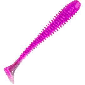 Силікон Keitech Swing Impact 3.5" (8 шт/упак), колір:pal#14 glamorous pink, Довжина силікону: 3.5" (8.9 см), Колір силікону: PAL#14 Glamorous Pink, фото 