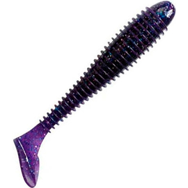 Силікон Keitech Swing Impact FAT 2.8" (8 шт/упак), колір:ea#04 violet, Довжина силікону: 2.8" (7.1 см), Колір силікону: EA#04 Violet, фото 