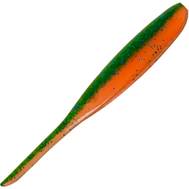 Силікон Keitech Shad Impact 4" (8 шт/упак), колір:pal#11 rotten carrot, Довжина силікону: 4" (10.2 см), Колір силікону: PAL#11 Rotten Carrot, фото 