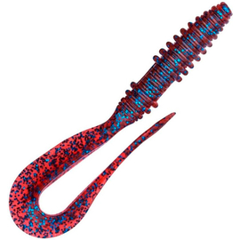 Силікон Keitech Mad Wag Mini 3.5" (10 шт/упак), колір:ea#03 grape, Довжина силікону: 3.5" (8.9 см), Колір силікону: EA#03 Grape, фото 