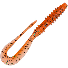 Силікон Keitech Mad Wag Mini 3.5" (10 шт/упак), колір:ea#01 orange pepper, Довжина силікону: 3.5" (8.9 см), Колір силікону: EA#01 Orange Pepper, фото 