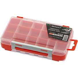 Коробка Select Terminal Tackle Box SLHX-2001A 17.5х10.5х3.8cm, Розмір коробки: 17.5x10.5x3.8 см, Модель: SLHX-0301, фото 