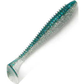 Силікон Keitech Swing Impact FAT 3.8" (6 шт/упак), колір:431 silver shiner, Довжина силікону: 3.8" (9.7 см), Колір силікону: 431 Silver Shiner, фото 