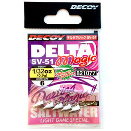 Джиг-голівка Decoy SV-51 #6 1.42 g (5шт/уп), фото 