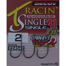 Гачок Decoy Single31 OP #6 (10 шт/уп), фото 